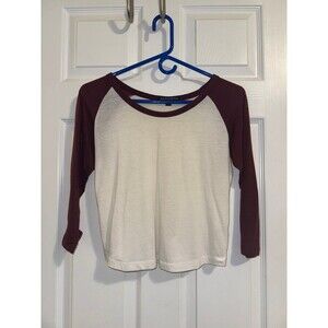 Brandy Melville Baseball Tee Size OS